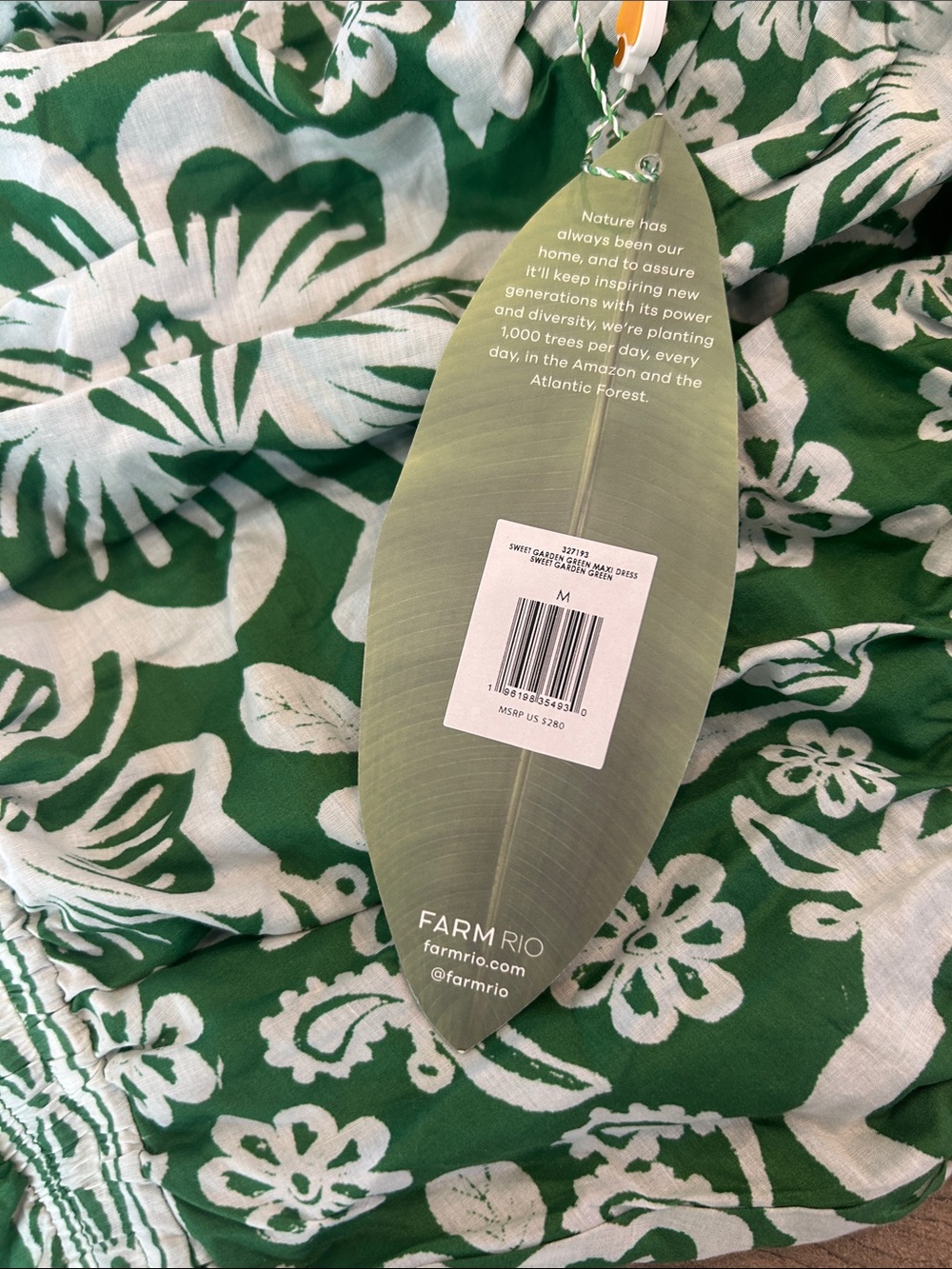 Farm Rio Garden Maxi dress - Picture 3 of 5